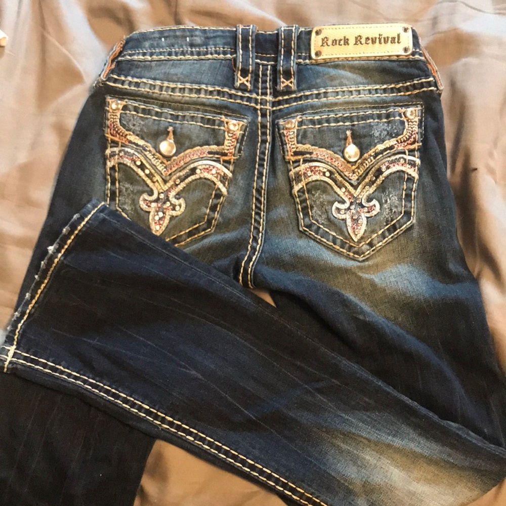 Rock revivals size 25. Never wore